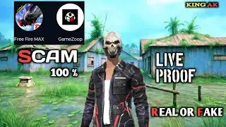 Gamezoop Freefire Turnament App Real Or Fake || 100% Scam Live Proof ||