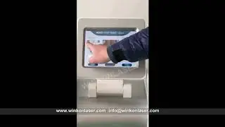 Ares Mix DL900 Machine display (at the factory)