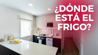 COCINA con PENÍNSULA ABIERTA al SALÓN