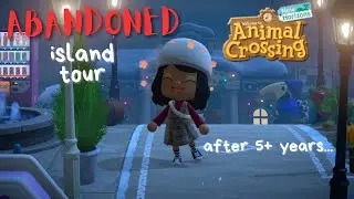visiting my 5 year old abandoned island | acnh let's play