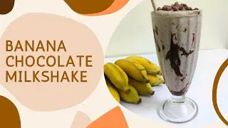 Chocolate Banana Milkshake recipe | Banana Milkshake recipe | Milkshake recipe|Nikki's Cooking Story