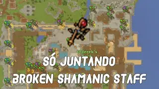 1 HORA Juntando Broken Shamanic Staffs em ORC FORTRESS! FREE ACC