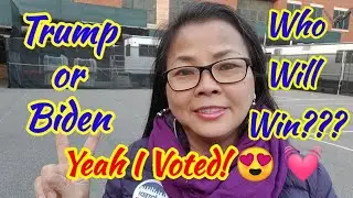 I Voted on the President Election Day Nov. 3, 2020 | B&agrave; Con l&agrave; C&ocirc;ng D&acirc;n Mỹ Nhớ Đi Bầu Nh&eacute;!