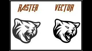 Draw and Re-Design Raster Cat Logo Image in Adobe Illustrator cc 2019