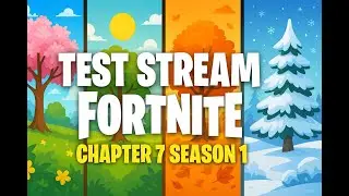 TEST STREAM FORTNITE - checking obs and os settings