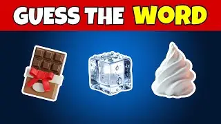 Can You Guess the Word? 🧠 | Emojis Quiz Challenge 2026 😱