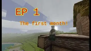 Modded vintage story - The first month