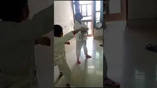 karate classes by sister #brothersister #love #beautiful #youtube