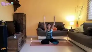 CLASE DE HATHA-VINYASA YOGA  🙏suave y lenta con RESPIRACIÓN CONSCIENTE