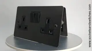 Square Select Old Bronze Sockets and Switches