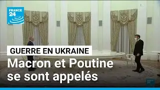 Macron et Poutine ont &eacute;chang&eacute; par t&eacute;l&eacute;phone, une premi&egrave;re depuis 2022 &bull; FRANCE 24