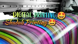 subliminal printer/Digital Textile #printing #digital printing machine/Transfer paper printing