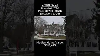 Random US Towns: Cheshire, CT #shorts