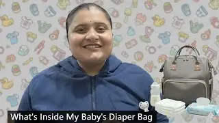 What's Inside My Baby's Diaper Bag😁