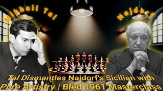 Tal&rsquo;s Tricky Trap! A Shocking Tactical Storm vs Pachman | Bled 1961