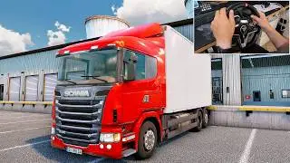 Scania G 440 Heavy Cargo Loading and Delivery in Truck & Logistics Simulator - Thrustmaster T248