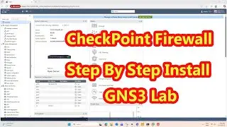 как добавить брандмауэр Check Point в GNS3