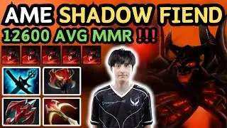 🔥 AME SHADOW FIEND Hard Carry Highlights 🔥 7.37c SF Safelane - Dota 2