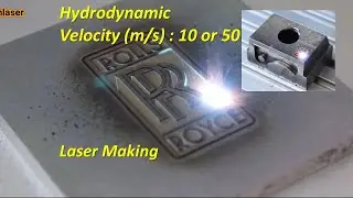 It's amazing with laser cutting technology. cnc working laser engraving applications process