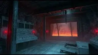 1 Hour Abandoned Volcano Base Interior 🌋 | Dark Sci-Fi Ambience