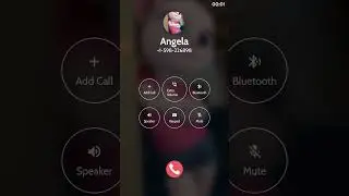 Angela fake call