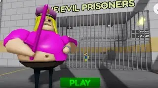 POLICE GIRL PRISON RUN (First Person Obby!) #roblox #scaryobby 