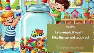 Fill the Jar Song for Kids 🫙🎶 | Fun Counting & Sorting Game | Toddlers, Preschool, Baby Learning