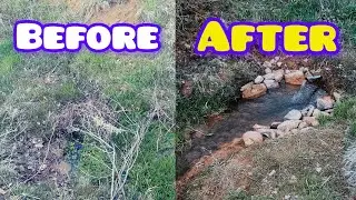 Transforming a Mountain Spring into a Clean Water Source #nature #water #mountains