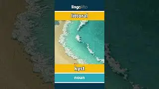 🇬🇧🇳🇴 littoral - kyst : learn English : la oss l&aelig;re engelsk : vocabulary builder