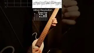 Minor Resolution Guitar Exercise - Donner Hush x Pro