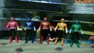 Fake Samurai Sentai Shinkenger (Action Figure) Bootleg Toys from China HD