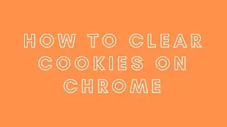 How to clear cookies on chrome | Clear browsing data chrome | Google history delete all