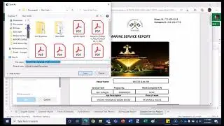 How to save a report