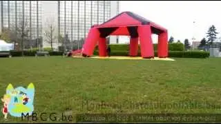 Tente gonflable - chapiteau location bruxelles www.mbcg.be