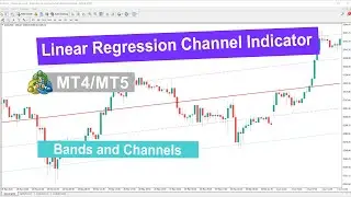 📈Linear Regression Channel Indicator Download for Meta Trader 4&5 - Free - [Trading Finder]🚀