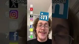 Ranking the best social media apps