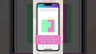 #tutorial Bikim amplop lebaran cuma dari canva free