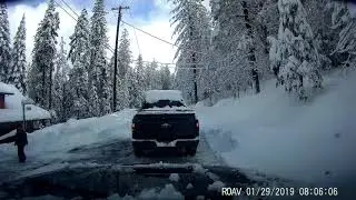 Blue Springs West Deep Snow F150 Arnold CA