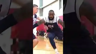 LeBron James playing BULLY Ball