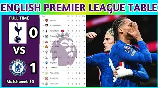 English Premier League Table Updated Today 2025 | EPL Table Standing | EPL Results Today TOT vs CHE