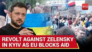 'Send Military On Vacay': Ukrainians REVOLT Against Zelensky; Kyiv Erupts Amid EU Snub