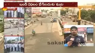 YSRCP Leaders Arrested on AP Bandh at Nellore for AP Special Status