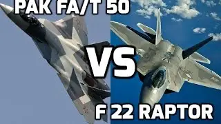 Sukhoi PAK FA -T 50 VS F 22 Raptor : Who will win ? Unbiased