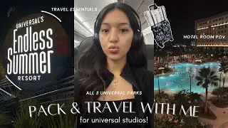 Pack & Travel for Universal Studios!