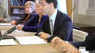 Universit&agrave; Bergamo Paleari presenta prorettori Antenna 2 TV 141009