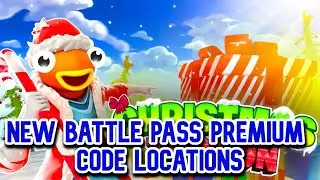 CHRISTMAS TYCOON MAP FORTNITE CREATIVE - SECRET BATTLE PASS PREMIUM CODE LOCATIONS