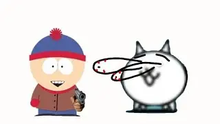 Stan shoots battle cat