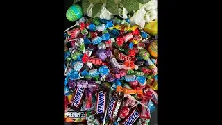 Beautiful candy and chocolate video