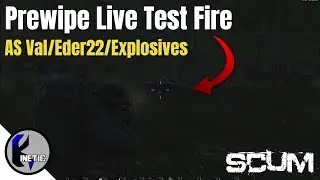 SCUM Live Fire Test | 0.2.39 PreWipe [AS Val, Supressed Eder22, Grenade, Flashbang]