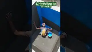 Water Tank waterproofing Epoxy work 3 #trichy #tamilnadu #india water Tank leak proof safety coating